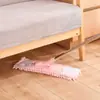 Mop de Chenille para Uso Doméstico, Aço Inoxidável, Rotação de 360 Graus, Extensível, Mop Plano Mãos Livres