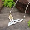 Collar de Cuerda de Cuero con Línea Geométrica Hueca de Nuevo Estilo Transfronterizo para Mujer, Moderno y de Gama Alta, con Línea Irregular, Versátil
