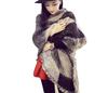 Cachecol Feminino Outono e Inverno Uso Duplo Escritório Quente Cor Dupla Listrado Xale Cor Combinando Capa Oversized Elegante