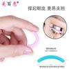 Fornecimento direto de fábrica aço carbono cílios curler ferro fivela dovetail plástico punho clip cílios curler beleza ferramenta de maquiagem