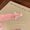 Balé da Ponta do Dedo~Anel com Borda de Renda para Mulheres, Design de Nicho, Anel Exquisito para o Dedo Indicador, Toque de Luxo Leve e de Alta Qualidade