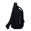 Bolsa de Peito Esportiva Multifuncional à Prova d'Água Transversal Masculina Personalizada Antifurto com Senha Grande Capacidade para Motocicleta