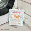 Bolsa de Lavanderia Ursinho Fofo, Bolsa para Separar Roupas, Bolsa de Lavanderia Portátil Desenho Animado para Estudantes, Fabricante de Bolsa de Limpeza para Máquina de Lavar