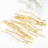 Miya fábrica direta produtos semiacabados coreanos acessórios de joias pingente colar diy brincos pingente de borla onda
