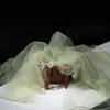 Tela de malla de hilo de niebla de hadas ins, suave, hecha a mano, bricolaje, color sólido, velo de encaje, tela de tul transparente para ropa