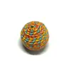 Venda Quente 23mm Colorido Perfurado Brinquedos para Gatos Resistentes ao Desgaste e Arranhões Chaveiro com Contas DIY Brincos Corrente de Bolsa Acessórios de Joias