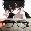 Marco de Gafas Llorando Bidimensional Y2K Hot Girl Gafas Llorosas Estilo Uniforme Escolar Japonés Cos Anime Accesorios para Marco de Fotos