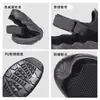 Sandalias Comercio Exterior al por Mayor Verano Malla Suela Suave Zapatos de Playa Punta Cerrada Antideslizantes para Hombres de Mediana Edad y Mayores Transpirables Zapatos de Suela Gruesa