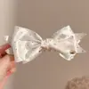 Elegante y sofisticado accesorio para el cabello de pinza de plátano para dar volumen al cabello, pinza de pelo de cola de caballo a la moda, pasador de lunares dulces estilo coreano