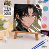Sasuke Naruto Pintura a Óleo Digital DIY Pintado à Mão Colorir Desenho Animado Anime Acrílico Pintura a Óleo Pintura Decorativa Artesanato Periférico