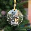 Em estoque cross-border transparente acrílico decoração de árvore de natal decoração para casa ornamentos decorativos ornamentos