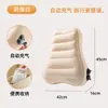 Almohada Lumbar Inflable Eléctrica Fácil de Viajar para Viajes de Negocios y Viajes, Cojín Lumbar de Soporte Multifuncional Portátil para Trenes de Alta Velocidad y Aviones, Uso en Automóvil