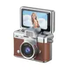Cámara Digital Retro para Pulgar Transfronteriza Nueva Grabadora de Foto y Video para Estudiantes Cámara de Tarjeta con Pantalla abatible Mini Cámara Digital