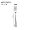 Modelo nuevo 26 años transfronterizo 1010 vajilla de acero inoxidable simple de alta calidad cubiertos para comida occidental cuchillo para bistec tenedor cuchara cuchara para remover café