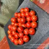 Cuentas de Laca Roja China de Alta Calidad, Accesorios Versátiles para Pulseras DIY, Cuentas Espaciadoras, Colgantes de Cuerda Trenzada, Accesorios Creativos