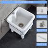 Mop Piscina Varanda tamanho pequeno Cerâmica Lavagem Mop Piscina Mop Piscina Casa de banho Banheiro Praça Automático Dreno de água