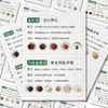 24 Adesivos das Dez Melhores Prescrições Antigas da Medicina Chinesa para Repor o Qi e o Sangue, Adesivos de Receita de Chá para Preservar a Saúde, Adesivos de Decoração para Saúde