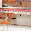 Mesa y Sillas para Pastelería Italiana, Cafetería Sencilla, Una Mesa y Dos Sillas, Tienda de Comida Ligera, Juego Completo de Mesa y Sillas, Mesa Larga, Mesa Redonda Pequeña