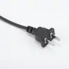 Cable de alimentación con enchufe personalizado de fábrica 2*0.038kg Núcleo Estándar Nacional Cable de alimentación Cable de conexión Cable de extensión Enchufe