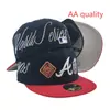 2026 Nueva Gorra de Béisbol de Equipo de Liga de Comercio Exterior Transfronterizo Más Vendida con Patrón Aa, Visera Plana, Gorra de Visera Plana de Talla Moderna
