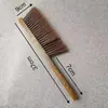 Escova Varredora de Cama de Teca Vassoura Doméstica para Remoção de Poeira Cabo Longo Escova de Cerdas Macias Limpeza de Quarto Escova de Cama Vassoura Varredora