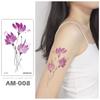 Tengo Gama Completa de Calcomanías de Tatuaje de Flores Sencillas Calcomanías de Tatuaje Impermeables Realistas Fábrica Social de Rosas Venta al por Mayor Calcomanías de Tatuaje Oscuro