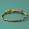 Pulseiras Coloridas de Corda para o Festival do Meio Outono de 2026 em Vários Estilos para Casais, Pulseiras Versáteis Feitas à Mão para Festas, Em Estoque para Atacado
