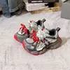 Tênis estilosos estilo "dad shoes" para meninas, novidade da moda primavera e outono 2026, nicho, com duas tiras, confortáveis e estilosos, tênis para meninos