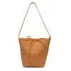Bolsa Yuezi com Padrão Trançado de Nicho para Mulheres 2026 Verão Nova Moda Bolsa de Ombro Bolsa de Mão Bolsa Saco Bolsa Tote Pequena