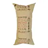 Venta al por mayor de fábrica bolsa de aire de relleno compuesto de papel Kraft amortiguador compresión contenedor de logística bolsa inflable impresión de logotipo