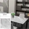 Pegatina a prueba de aceite para cocina de 1 m de ancho impermeable a prueba de aceite resistente a altas temperaturas papel tapiz de mármol estufa encimera gabinete mesa mesa
