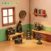 Paisaje en miniatura, serie de electrodomésticos de lujo retro creativos, accesorios de decoración DIY para casa de muñecas, adornos de escritorio en miniatura