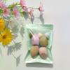 Bolsa de macarrón transfronteriza huevo de belleza dopamina borla de polvo flocado juego combinado de valor no come polvo mini huevo de maquillaje