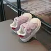 Zapatos para niños pequeños para bebés niños, zapatos de algodón con forro polar añadido para abrigar, zapatillas de skate para niños, zapatos para bebés niñas en otoño e invierno, zapatos de suela blanda para niños pequeños