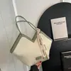 Bolso Nuevo para Mujer Otoño e Invierno 2023 Bolso Casual Versátil Bolso de Hombro de Moda Coreana para el Trabajo Bolso Tote para Estudiante