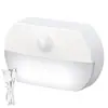 Lâmpada LED Inteligente com Sensor de Movimento Corporal Nº 7 Pilhas Luz Noturna de Cabeceira Corredor da Casa Quarto Armário Berçário Guarda-roupa Luz