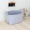 Cesta de almacenamiento portátil de fieltro edificio Caja de almacenamiento de escritorio estilo liebre ins dormitorio snacks cesta de almacenamiento plegable al por mayor