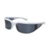 Gafas de Sol Advanced Sense Personalidad Femenina Diadema Gafas de Marco Estrecho Protección UV Gafas de Sol Cara Cuadrada Viaje a la Costa Protección Solar