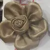 9cm Elegante Exquisito Cuero Sintético PU Cuero Combinación de Flores Bolso de Flor Accesorios Flor para Zapato Decorativa Flor diy Accesorios de Joyería para el Cabello Venta al por Mayor