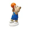 Decoração de Quarto de Basquete Urso Violento Ornamentos de Resina Decoração de Mesa de Entrada de Sala de Estar em Casa Presentes Brinquedos Fofos da Moda