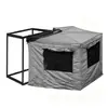 Tienda lateral para coche de 270 grados, equipo de camping para exteriores, tira de luz LED suave, modelo de alta gama con toldo de cortina lateral
