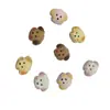 Perro de Peluche Realista de Dibujos Animados Accesorios de Resina Pegamento Crema Joyería Hecha a Mano Pasador Funda para Teléfono Accesorios para Zuecos