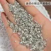 Rhinestones de Circonia Biselados de Fondo Plano 5A para Decoración de Uñas Mezcla de Mini Rhinestones Irregulares Decoraciones Blancas Súper Brillantes para Uñas Decoraciones de Rhinestone para Uñas Portátiles