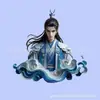 Nezha: Mercancía del Niño Demonio que Perturba el Mar imanes magnéticos de acrílico para refrigerador con Nezha, Ao Bing, Ao Guang y Ao Run del anime