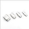 Directo de fábrica acero inoxidable cuerda de cuero hebilla de pulsera de silicona hebilla de pulsera de silicona multifuncional hebilla de pulsera de silicona DIY