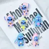 Nuevo Llavero de Muñeca Stitch Caja Sorpresa Stitch Postre Lilo y Stitch Plástico Blando PVC Colgante Pequeño para Mochila Escolar