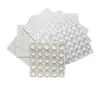 Almohadilla de Silicona Anticolisión, Almohadilla Hemisférica para Pies Altamente Transparente, Amortiguador de Partículas Anticolisión, Pegatina Silenciadora, Punto Adhesivo sin Rastro, Mitad para el Hogar