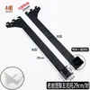 Soporte de Estante Tubo Cuadrado Soporte Izquierdo y Derecho Negro Blanco Soporte de Tubo de Viga 2.0 Accesorios de Columna Soporte de Tubo Cuadrado Brazo de Arrastre