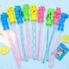 Verão 46 CM Espada Ocidental Bolha vara grande cartoon colorido bolha vara concentrada bolha bolha líquida soprando brinquedo lote