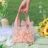 Bolsa Tote Grande Souvenir Bolsa de Regalo Transparente Gama Alta Femenina Dama de Honor Exquisita Bolsa Pequeña de Regalo Caja de Empaque Vacía